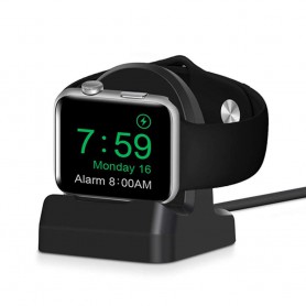 DrPhone D1 Pro - Oplaadstation Apple Watch – Draadloos Dock Apple Smartwatch – Geschikt voor 44mm / 42mm / 40mm / 38mm – Zwart