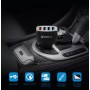 DrPhone QC5 Pro - 4 Poorten USB Lader - 12V - 3.1A 4 Poort Car Charger – Auto Oplader - Voor Tablets / Smartphones - Zwart
