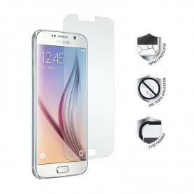 DrPhone Samsung S6 Premium Glazen Screen protector (Echt Glas) Tempered Glass 2.5D 9H (0.3mm)