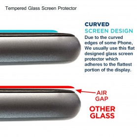 DrPhone 3x Huawei P Smart Glas - Glazen Screen protector - Tempered Glass 2.5D 9H (0.26mm)