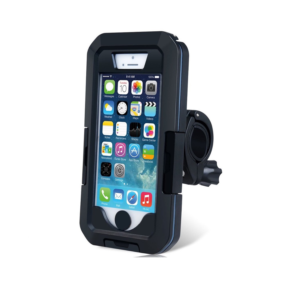 rietje Overtreding uitrusting iPhone XS MAX Extreem Stevige Premium Motorhouder / Fietshouder - 360  Graden - Waterdicht/Waterproof