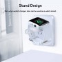 DrPhone D2 - Draagbaar Apple Watch Lader - iWatch Oplader - Sleutelhanger - Apple Watch 1 / 2 / 3 / 4 Apple Watch Nike - Wit