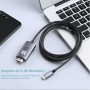 DrPhone USB-C naar HDMI Adapterkabel - 4K 60Hz -1080P HD HDTV Adapter - Geschikt voor o.a MacBook Pro 2017 / Galaxy S9/ Note 9..