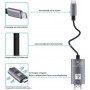 DrPhone USB-C naar HDMI Adapterkabel - 4K 60Hz -1080P HD HDTV Adapter - Geschikt voor o.a MacBook Pro 2017 / Galaxy S9/ Note 9..