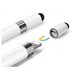 DrPhone Apple Pencil Cap (Tip) - Magnetische Vervangende Dop – Stylus Pen Accessoire