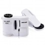 DrPhone Universele Clip 60X LED - Microscoop - UV-licht Vergrootglas met Clip-on Micro Lens