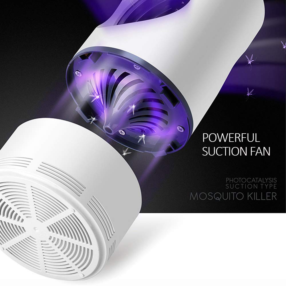Oh Muildier Referendum DrPhone – MUSQ1 Series - Muggen Killer - UV LAMP - Foto katalytisch - Niet  Schadelijk - Extreem Stil - Anti Muggen Lamp