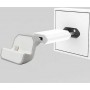 DrPhone Muur Dock USB Adapter - Muur Houder - voor Apple Lightning - Grijs wit