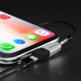 DrPhone NEX Pro - Metalen Splitter - AUX + Laden - Geschikt voor iPhone XS / XR / Max / iPad Pro / Air / Mini 