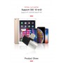 DrPhone NEX Pro2 - Metalen Splitter - 2x Female Lightning - Laden + In-ear earphones - 100% Compatibiliteit IOS - iPhone / iPad
