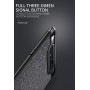 DrPhone Samsung A80 Stoffen Hoes - TPU-bumper - Schokbestendig - Anti-vingerafdruk - Antislip - Zwart