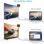 DrPhone - 4K x 2K 30hz (3840 x 2160 HD) TYPE C Premium HDMI Adapter USB C naar HDMI support 1080p - Alt DP Mode 2 Meter