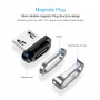 DrPhone iCON Series - 3 in 1 Gecertificeerde Qualcomm 3.0 Support - Snellader - Magnetische Oplaadkabel + Datakabel -