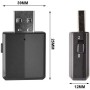 DrPhone 3-in-1 USB Bluetooth 5.0 (EDR) Wireless audiozender / ontvanger adapter voor TV / PC / Auto - Zwart