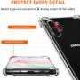 DrPhone Note10+ (Plus) TPU Hoesje - Siliconen Bumper Case met Verstevigde randen – transparant