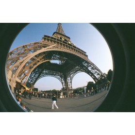 3-in-1 Fish Eye Lens / Wide Lens Universeel Zwart