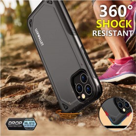 LUXWALLET® iPhone 11 Case - Desert Armor Drop Proof Hoes - Nightfall Black