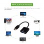 DrPhone DisplayPort naar VGA – 1080p Full HD - 50/60 HZ - Zwart