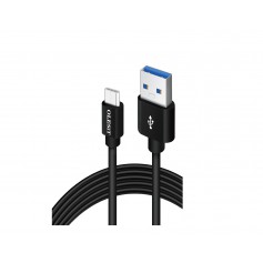 Olesit Micro-USB 3.0 3 Meter Fast Charge 2.4A - Oplaadkabel - Veilig laden - Data Sync & Transfer - Zwart