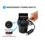 DrPhone CAR 4 Autolader 2 Sockets Splitter 80W - 2x USB 5V 3.1A - Digitaal scherm - Bekerhouder