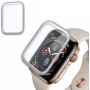 DrPhone Apple Watch 4 (44mm) Full-covered Glas - 0.2mm - Full-covered  ( UNIEK TOT AAN DE RANDEN) Zilver
