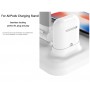 DrPhone - 4 IN 1 USB Wireless Oplader + Dock voor Apple Watch Airpods iPhone + Bureau LED Lamp - Zwart