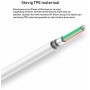 DrPhone LUNAR - USB-C Naar Lightning Kabel - Fast Charge 9V - 50% Sneller Laden - iPad Pro / iPhone 11 / 11 Pro / Max XS