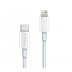 DrPhone LUNAR2 - USB-C Naar Lightning Kabel - 5V - 20% Sneller Laden - iPad Pro / iPhone 11 / 11 Pro / XS Max / XS