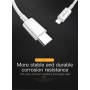 DrPhone LUNAR - USB-C Naar Lightning Kabel - Fast Charge 9V - 50% Sneller Laden - iPad Pro / iPhone 11 / 11 Pro / Max XS