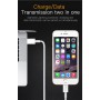DrPhone LUNAR2 - USB-C Naar Lightning Kabel - 5V - 20% Sneller Laden - iPad Pro / iPhone 11 / 11 Pro / XS Max / XS