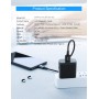 DrPhone 2 Meter iCON Series - 3 in 1 Gecertificeerde Qualcomm 3.0 Support - Snellader - Magnetische Oplaadkabel + Datakabel -