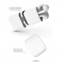 DrPhone AirPods Draadloze Oplaadhoes Wireless - Beschermhoes & geschikt voor elke Qi draadloze oplader – Wit