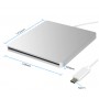 DrPhone USB-C Externe CD-RW/DVD-RW Drive - Type-C CD/DVD Speler & Brander - Computer Laptop/Desktops - Macbook / Windows
