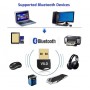 DrPhone B6 - Bluetooth 5.0 USB Adapter Dongle - 20 tot 50 Meter Bereik - 3mbps - Dual mode - Zwart