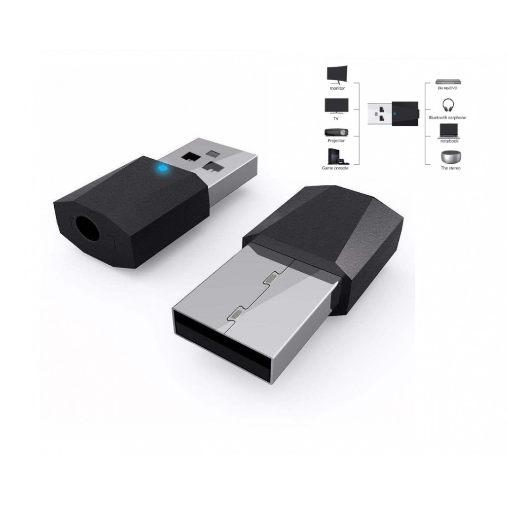AUX1 Mini Pro - Bluetooth 4.2 + AUX Receiver voor Auto - Speakers - ontvanger - Transmitter -