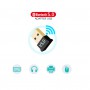 DrPhone B5 - Bluetooth 5.0 USB Adapter Dongle - 20 Meter Bereik - Stabielere verbinding - Zwart