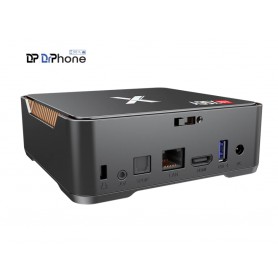 DrPhone Skytech - Android TV Box Mediaspeler - 4G 64GB - Android 8.1 TV Box 2.4G&5G Dual Wifi - Bluetooth 4.2 - Maakt TV Smart