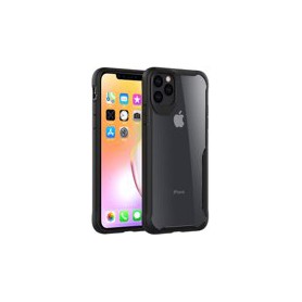 DrPhone iPhone 11 Pro Hybrid Protective Case Cover - Ultra Slim Bumper – Anti-Schok – Zwart