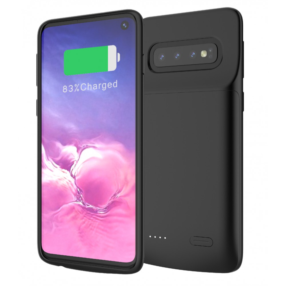 Carry Verdorie Voor type DrPhone - PowerCase Samsung Galaxy S10 - Batterij Case 4700mAh – PowerBank  – Batterij Hoesje - Dr. Phone