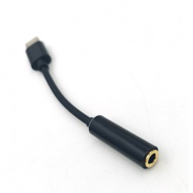 Drphone H2 - USB-C naar 3.5mm – DAC Audio – Digitaal naar Analoog Converter - 24 Bit - In-Ear Oordoppen / Headphone