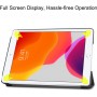 DrPhone Samsung Galaxy Tab S6 10.5 ( SM- T860/865) Smart Tri-Fold Case met Auto Sleep / Wake – Schok & Valbestendig - Zwart