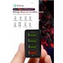 DrPhone Q3 4 Poorten Thuislader - USB 3.1A + QC 3.0 Qualcom - Oplader - Geschikt voor Tablets / Smartphones - Wit