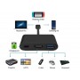 DrPhone SX1 - 3 in 1 Adapter - HDM - Type-C - Usb 3.0 - Portable HDMI adapter - Geschikt voor Nintendo Switch