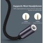 DrPhone - SC1 Type-C naar 3.5MM AUX Headphone Jack - Oordoppen - 100% Comptabiliteit o.a Note 10 / S20 - Zilver
