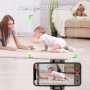 DrPhone GB1 Smartphone Gimbal 360 ° Graden – Gezichtsfoto Volgmodus - voor o.a Vlog Live & Video opnames - Zwart