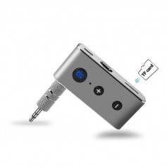 DrPhone TECH1 - Metalen Bluetooth 4.2 Audio Receiver - Ontvanger - Auto / Speakers / Audio Systeem - Smartphone/Tablet