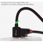 DrPhone HybridX - 1 Meter Kabel - Data + Opladen - Nintendo Switch USB-C / Type-C Oplaadkabel - Zwart