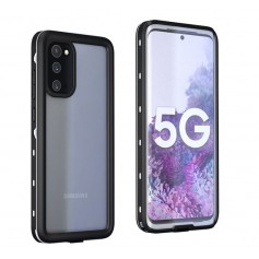 DrPhone Samsung S20 Waterdichte case – IP68 Gecertificeerd – Full Body – Beschermhoes – Transparant
