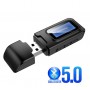 DrPhone StreamX8 Draadloze 3 in 1 RX-TX- Bluetooth 5.0 - Hifi -Audio-Ontvanger -Zender met Display – 3.5mm AUX-aansluiting USB-a