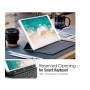 DrPhone iPad Pro 12,9 2018 TPU hoes - Flexibele Gel Case - Back cover - Geschikt voor smart cover & keyboard – Transparant